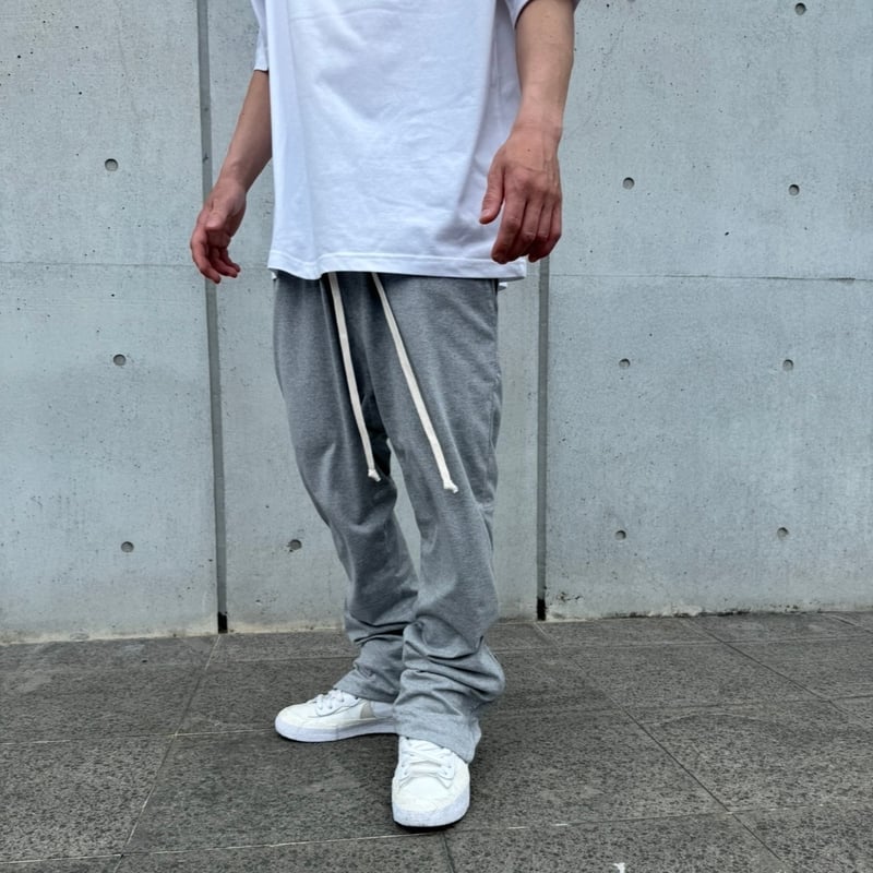 UTILITY LOUNGE PANTS - TEE FABRIC ZIP / GRAY |