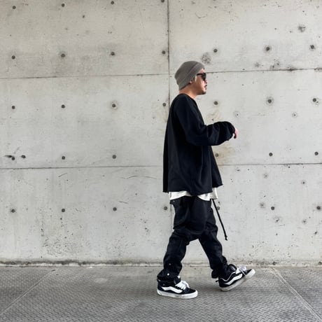 UTILITY LOUNGE PANTS / BLACK