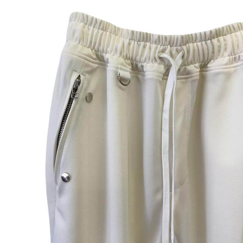 INDEPICT トラックパンツ　ベージュ JERSEY DOT TRACK PANTS / IVORY | INDEPICT