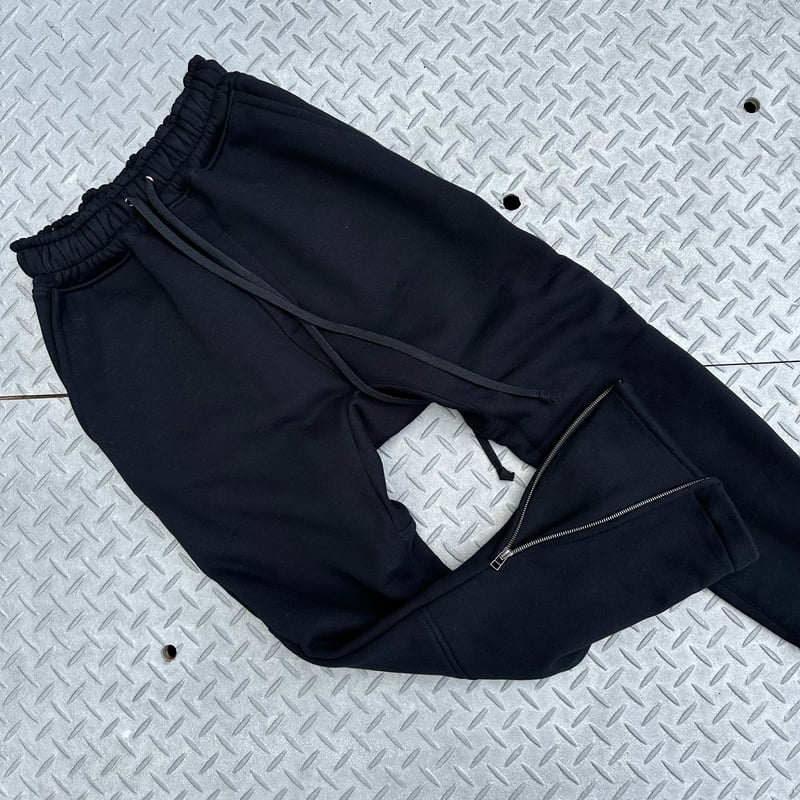 【レア】INDEPICT SIDE ZIP CN LOUNGE PANTS SIDE ZIP SWEAT LOUNGE PANTS / BLACK | INDEPICT