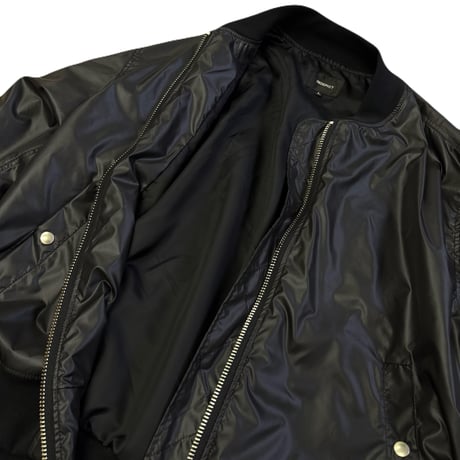 LIGHT BOMBER JACKET / BLACK