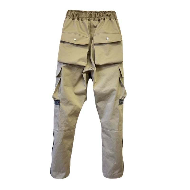 HIGH RISE CARGO TROUSER / BEIGE | INDEPICT