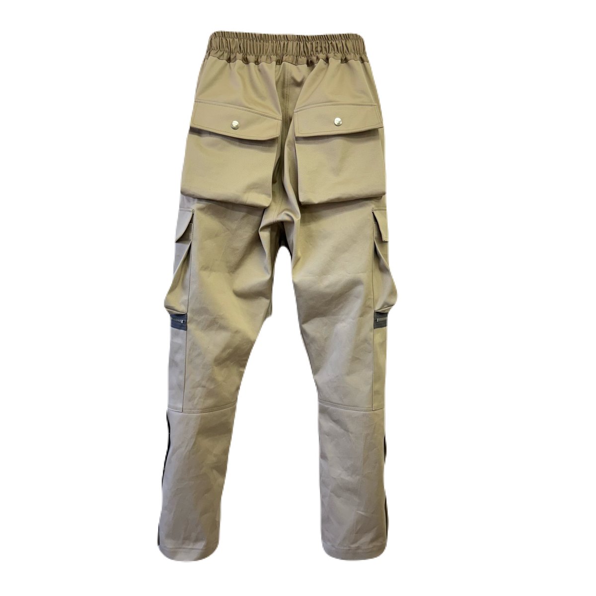 HIGH RISE CARGO TROUSER / BEIGE | INDEPICT