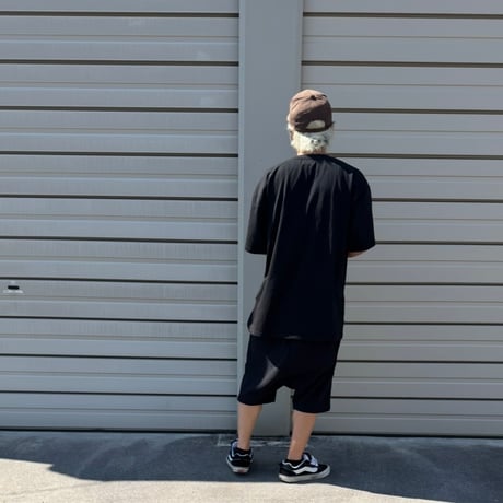 UTILITY LOUNGE SWEAT SHORTS / BLACK