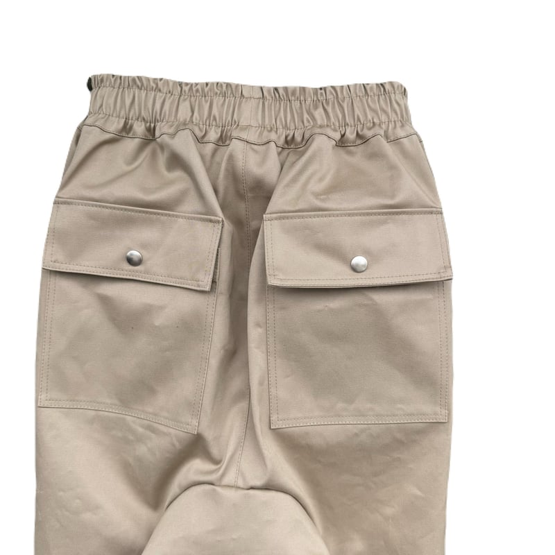 SIDE ZIP TROUSERS / BEIGE | INDEPICT