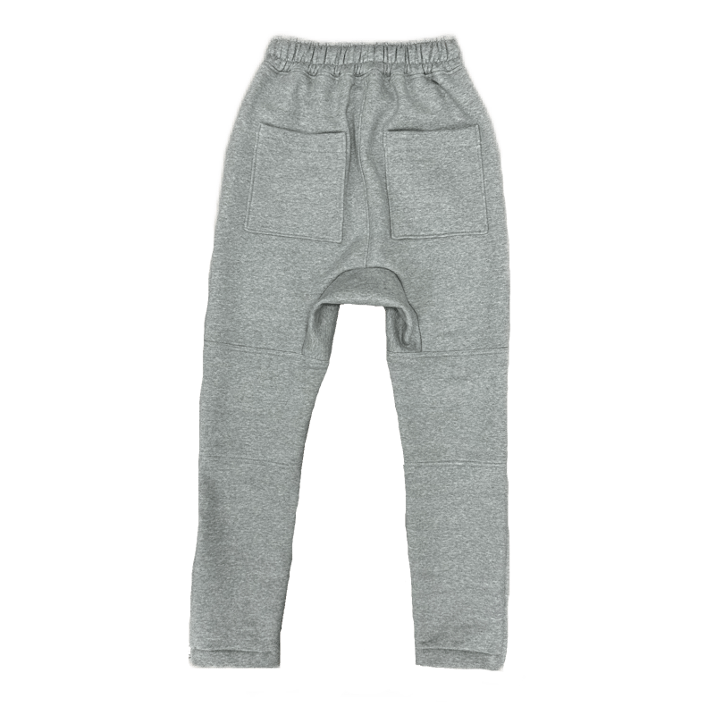 SIDE ZIP SWEAT LOUNGE PANTS / GRAY | INDEPICT