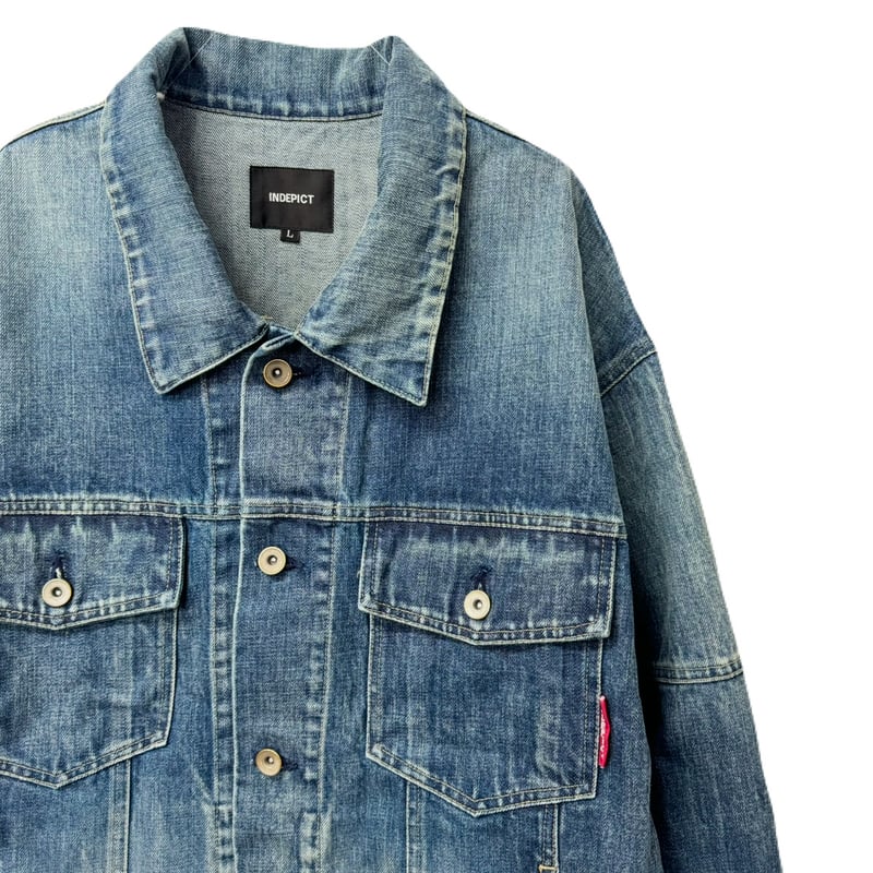 INDEPICT DENIM TRUCKER JACKET / DENIM | INDEPICT