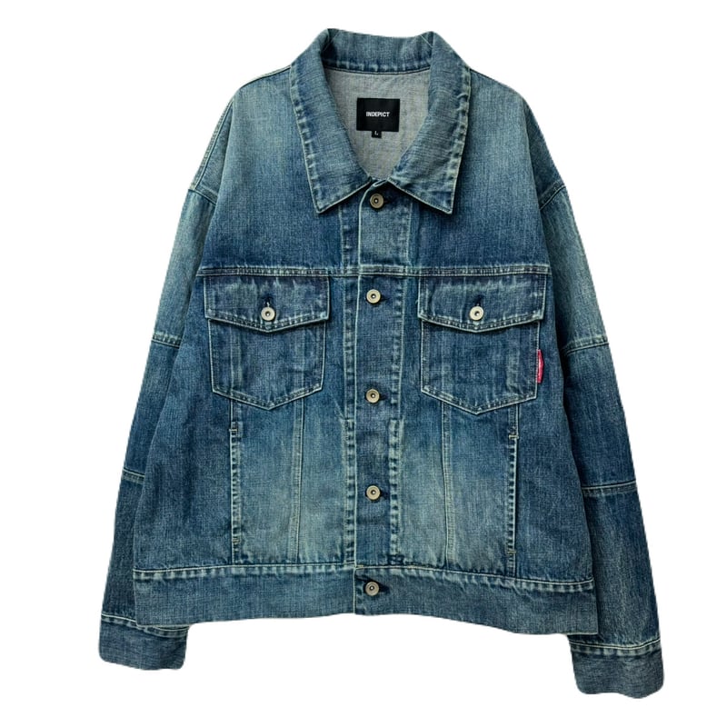 【値引き不可】INDEPICT ピグメント加工 ジャケット シャツ INDEPICT ピグメント加工 ジャケット シャツ