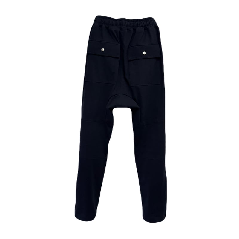UTILITY LOUNGE PANTS - TEE FABRIC ZIP / BLACK |