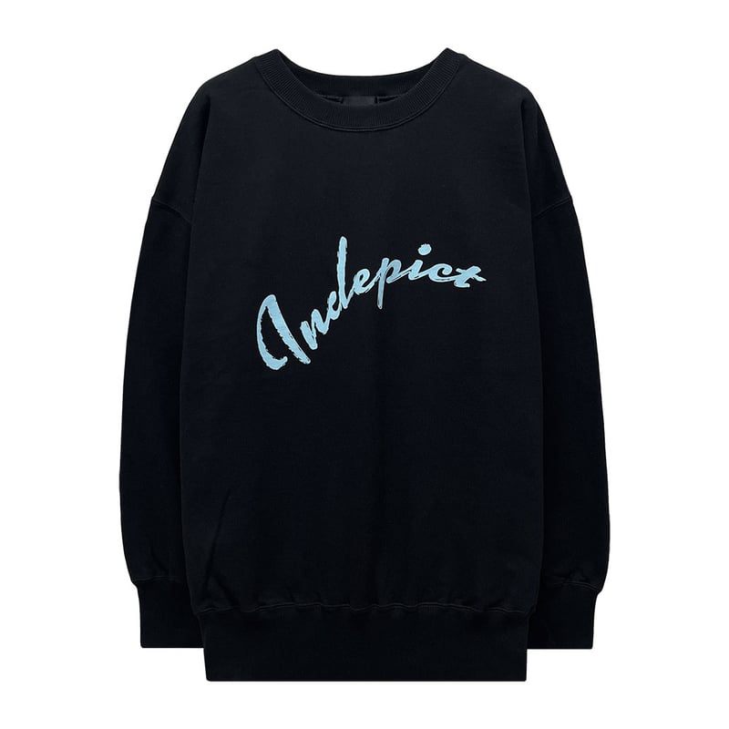 ARCH-LOGO CREW NECK / BLACK | INDEPICT