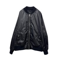 LIGHT BOMBER JACKET / BLACK