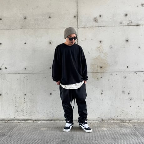 UTILITY LOUNGE PANTS / BLACK