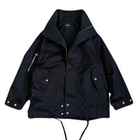 STEALTH COLLAR JACKET / BLACK