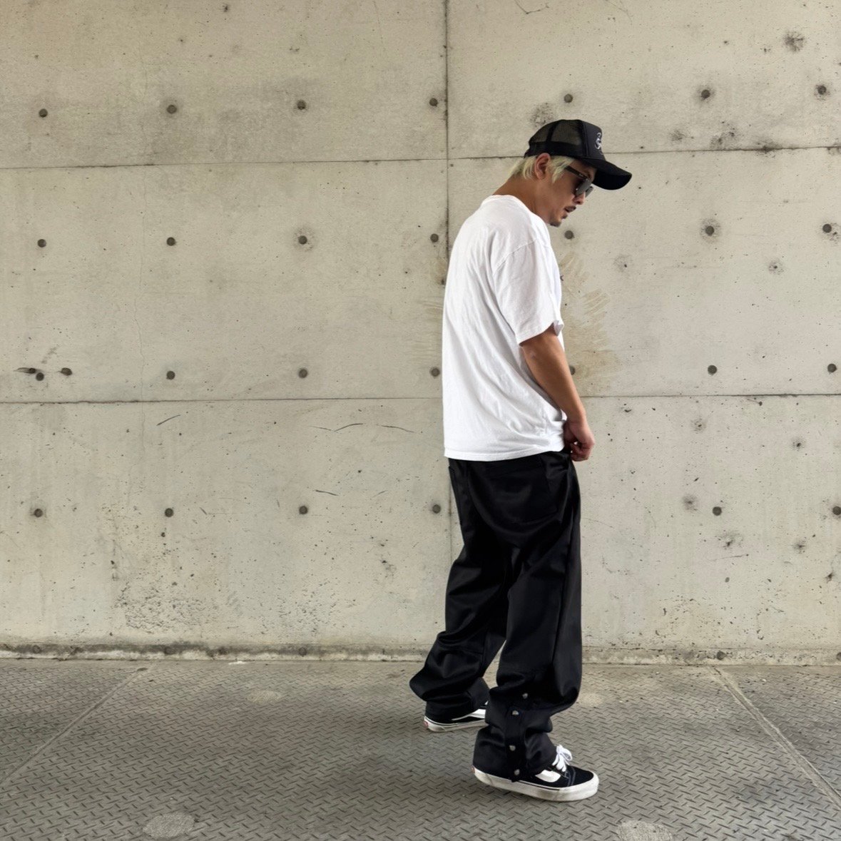 FIELD RELAX PANTS / BLACK | INDEPICT