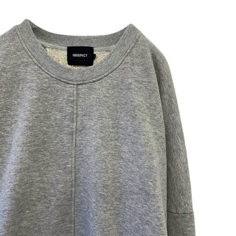 CUTOFF SWEAT L/S TEE / GRAY