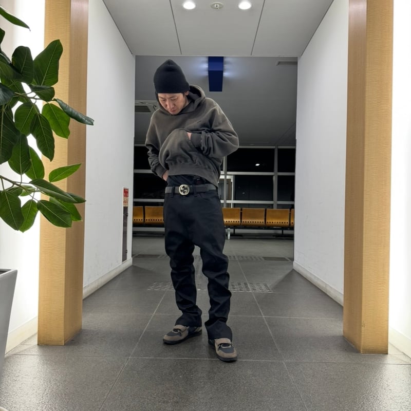UTILITY LOUNGE PANTS - BELTED / BLACK | INDEPICT