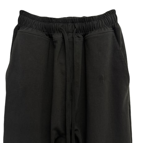 UTILITY LOUNGE PANTS - TEE FABRIC ZIP / BLACK