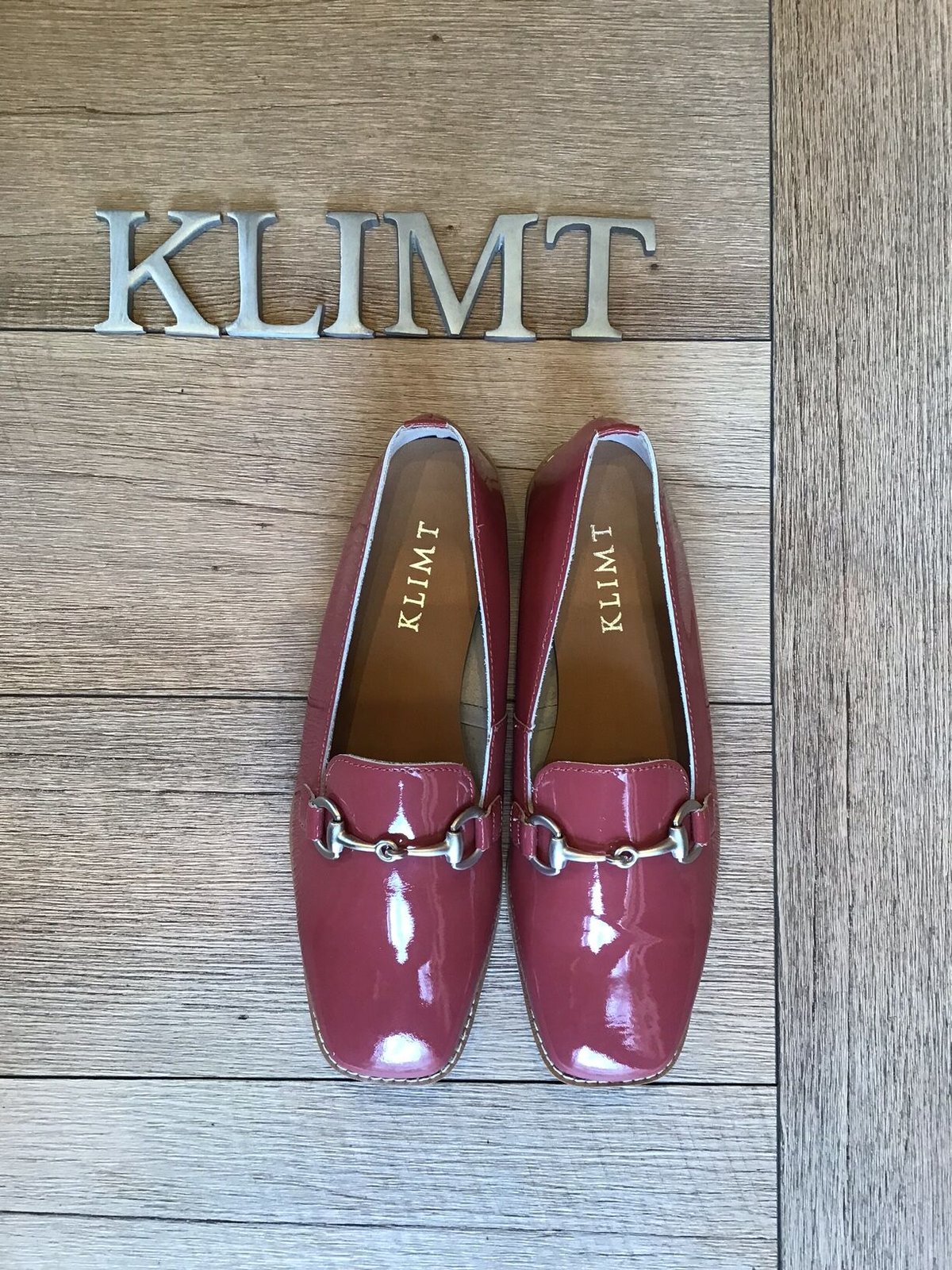 エナメルビット付きローファー ピンクエナメル | shoes-klimt エナメルビット付きローファー ピンクエナメル | shoes-klimt