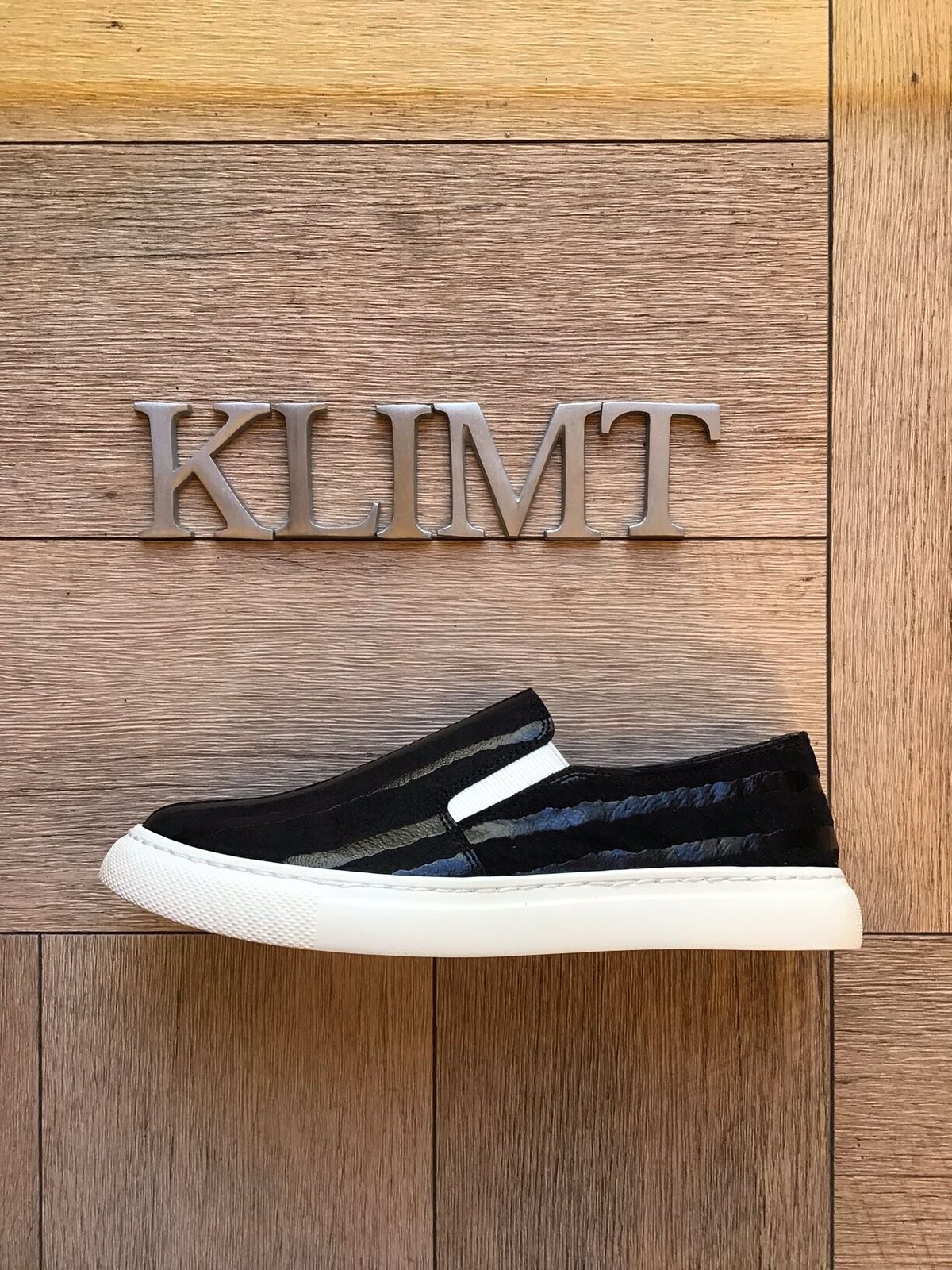 ヤギ革 スリッポンスニーカー ゼブラ柄 | shoes-klimt