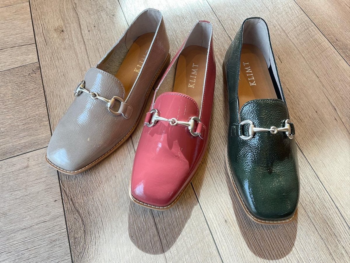 エナメルビット付きローファー ピンクエナメル | shoes-klimt エナメルビット付きローファー ピンクエナメル | shoes-klimt