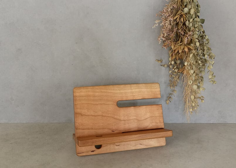 スマートフォンスタンド teiichi Lサイズ チェリー | craft works HAC