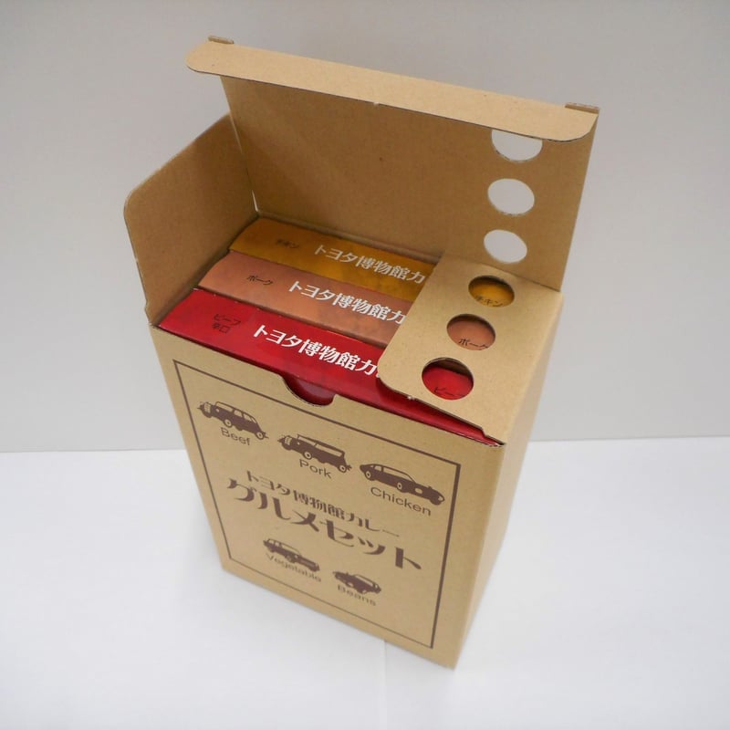 トヨタ博物館カレー 1人前 3個セット | TOYOTA KAIKAN Museum Shop