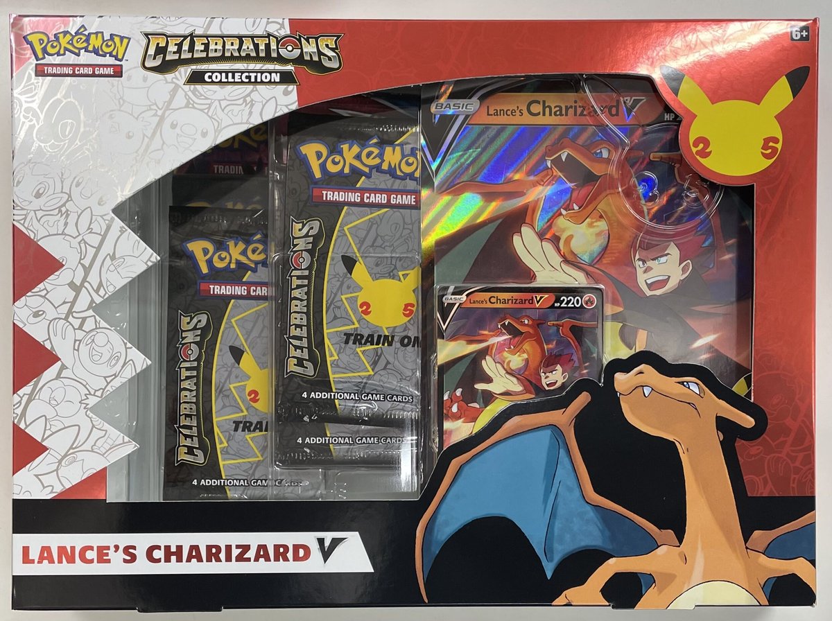 ワタルのリザードンV/Celebrations Collection Lance's Char
