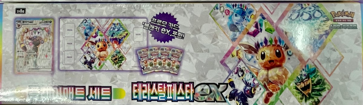 韓国限定 ブラッキー テラスタルフェスex セット | ✨プラチナストア✨