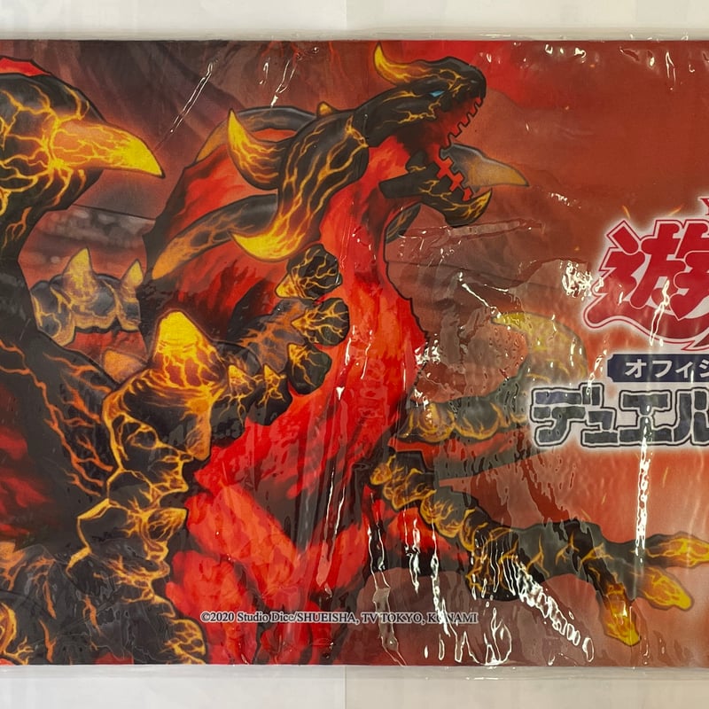 中国版 遊戯王 焔征竜ブラスター ハーフプレイマット 中国版 遊戯王 焔征竜ブラスター ハーフプレイマット