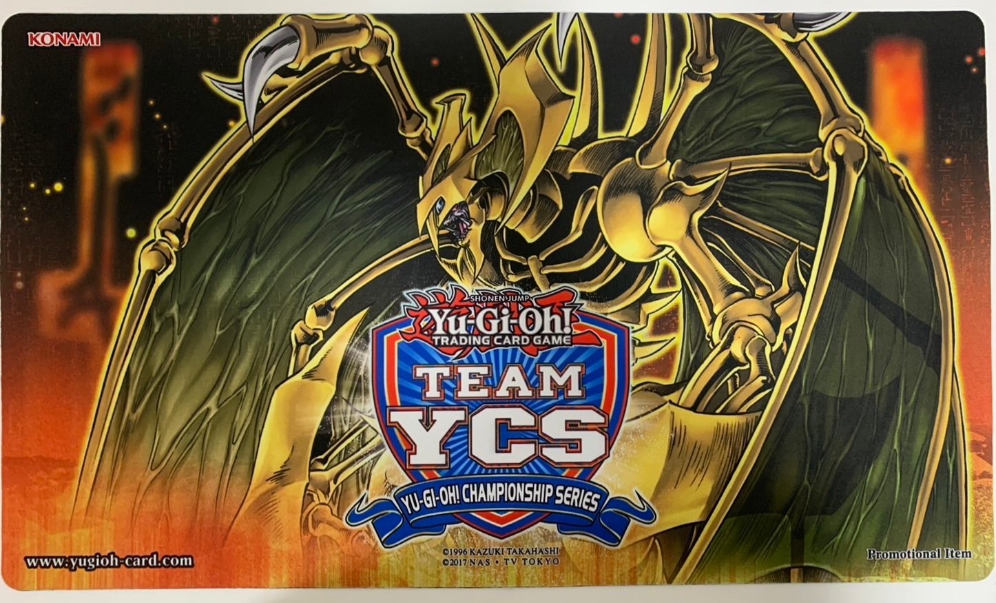 遊戯王 YCS TEAM 降雷皇ハモン プレイマット | ✨プラチナストア✨