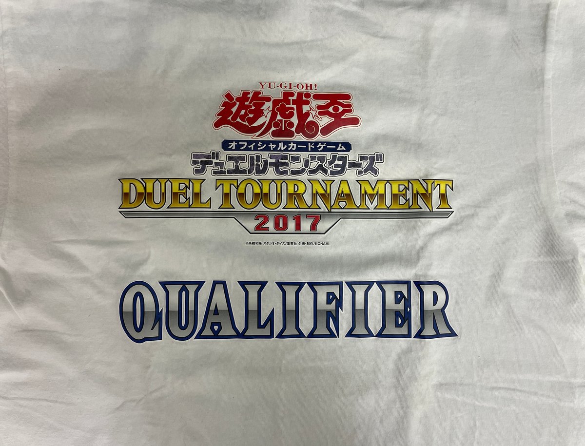 Duel Tournament 2017　Tシャツ T-シャツ DUEL TOURNAWENT 2017 QUALIFIER | ✨プラチナストア✨