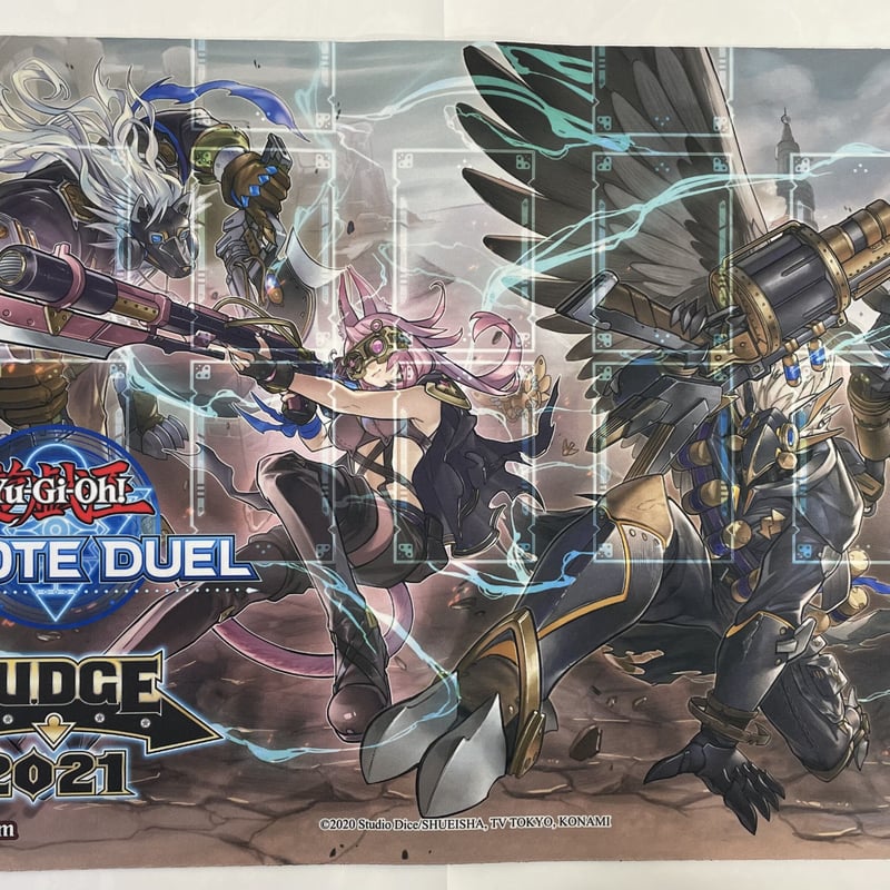 遊戯王　公式　プレイマット　judge 遊戯王鉄獣戦線 Judge プレイマット