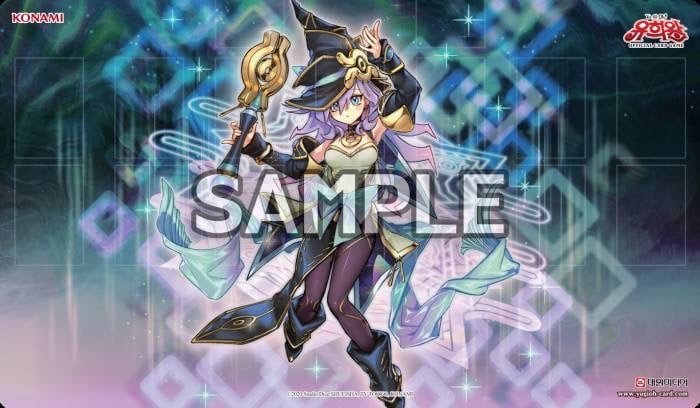 プレイマット・スリーブセット『幻惑の見習い魔術師&幻惑の魔術師(遊戯王の日)』 遊戯王 幻惑の見習い魔術師 韓国 プレイマット | ✨プラチナストア✨