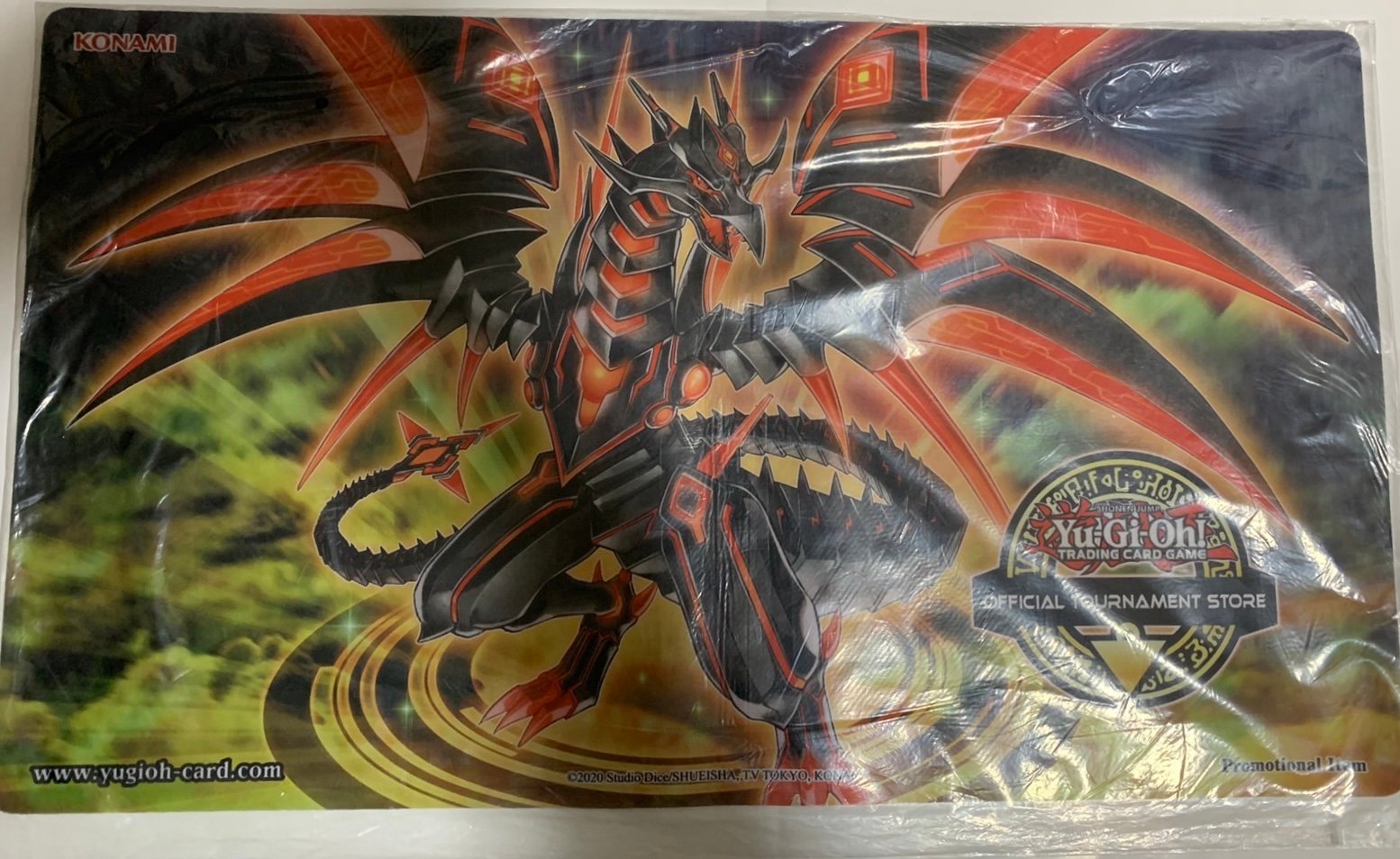 遊戯王 闇鋼龍 ダークネスメタル 新品未開封プレイマット | ✨プラチナ