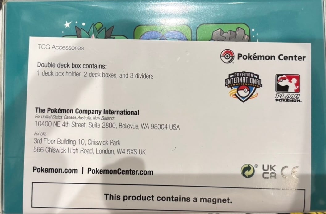 ポケモン EUIC2025限定 オーガポン ダブルデッキケース | ✨プラチナ