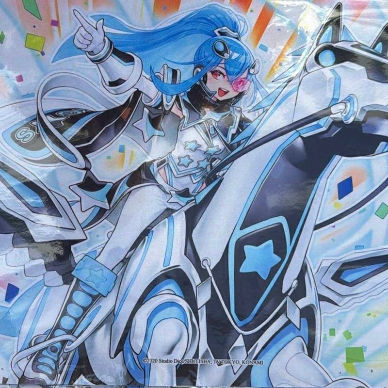 遊戯王　ARG☆S-勇駿のアリオン　公式　プレイマット　アジア限定 遊戯王 ARG☆S－勇駿のアリオン プレイマット | ✨プラチナストア✨