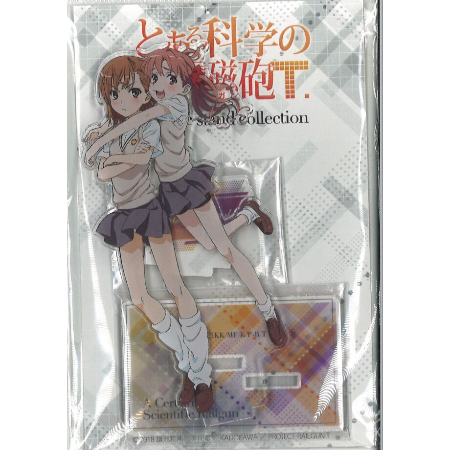 とある科学の超電磁砲T アクスタコレクション 御坂美琴 & 白井黒子 | K