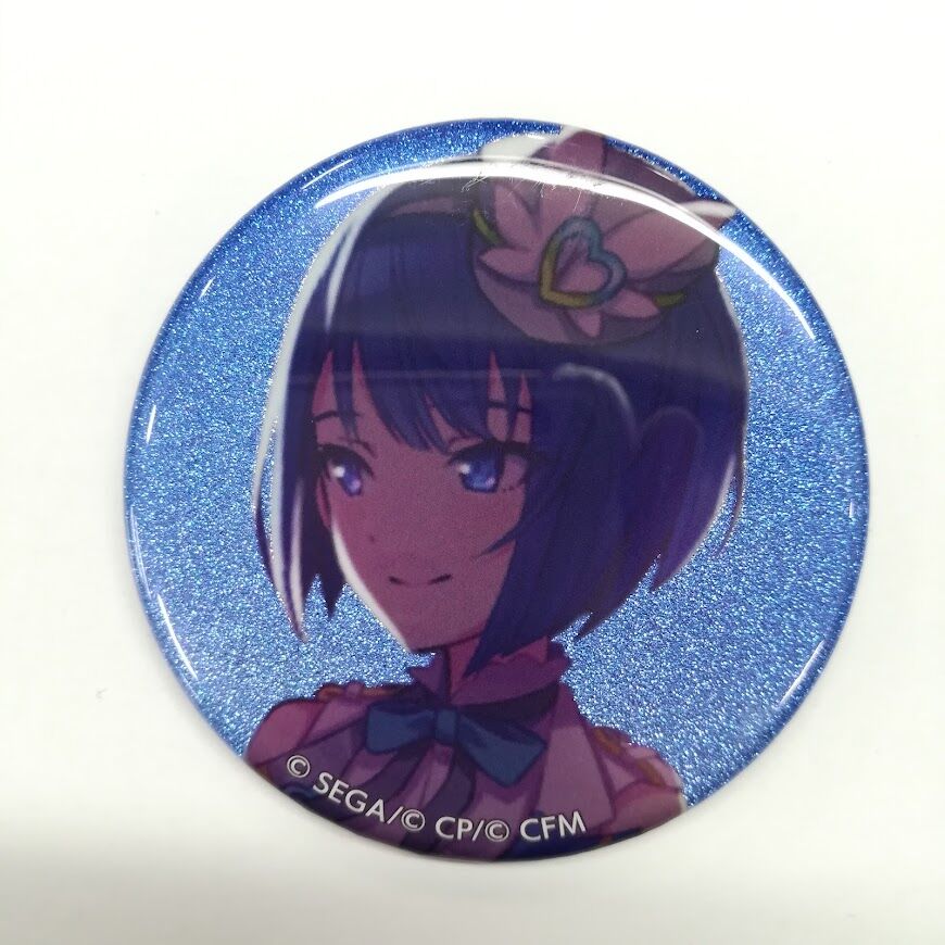 プロセカ 桐谷遥 グリッター缶バッジ original