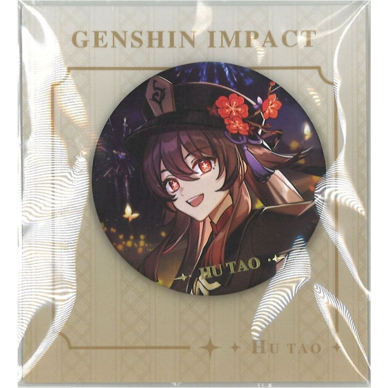 ☆原神 胡桃 かんバッチ☆ 原神 公式 胡桃 フータオ 缶バッジ 48点