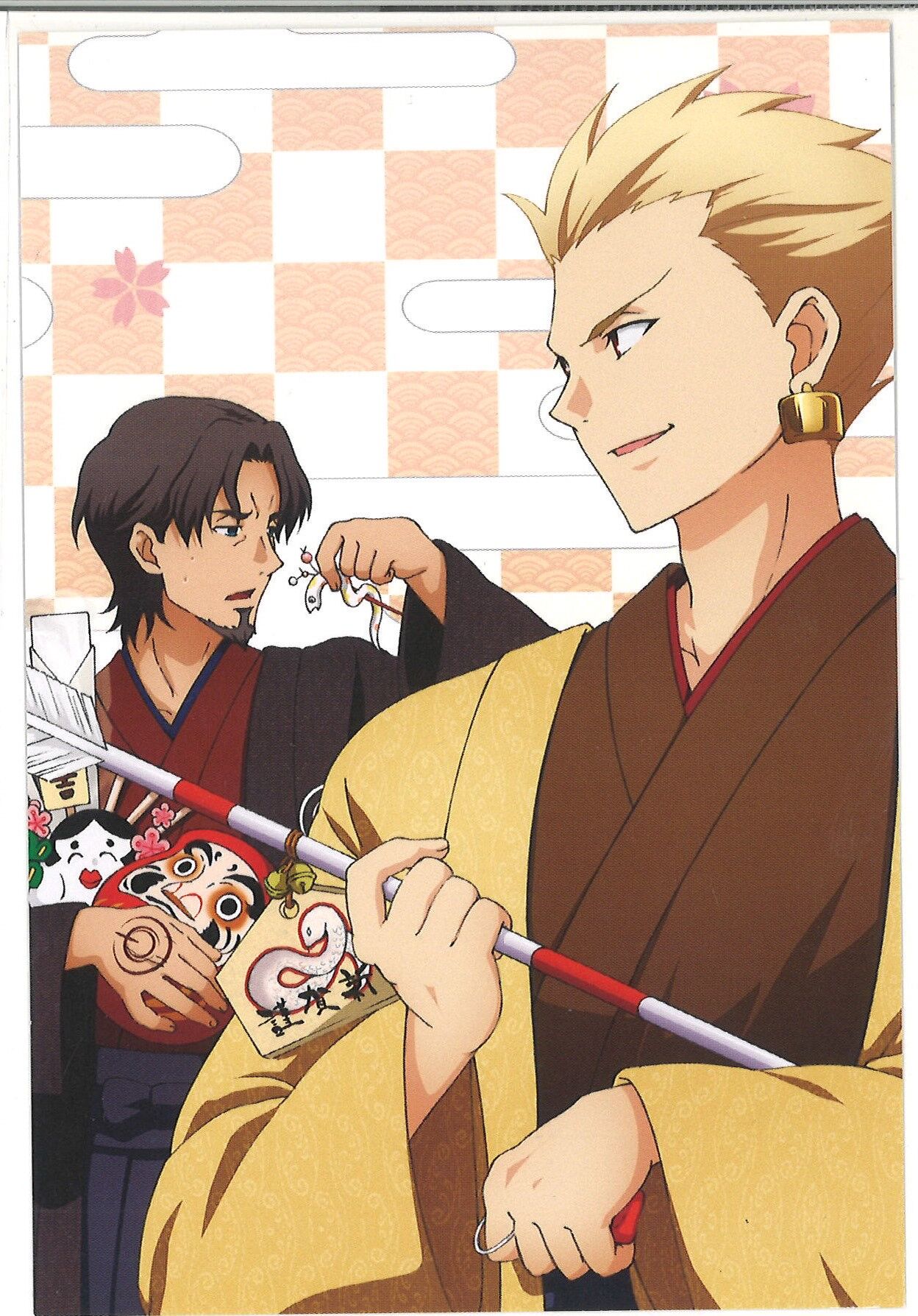 Fate/stay night ギルガメッシュ 遠坂時臣 ポストカード | K-BOOKS 秋葉原