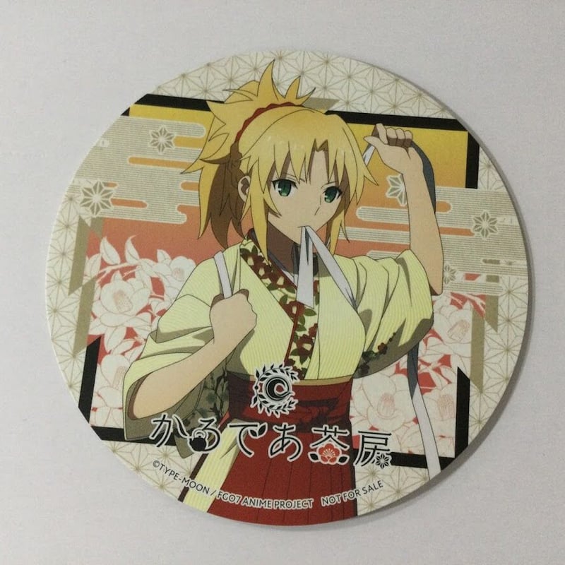 FGO モードレッド 劇場版ソロモン アニメイトカフェ かるであ茶房