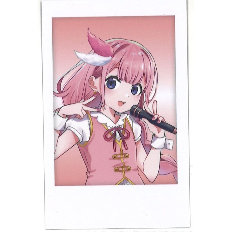 にじさんじ 周央サンゴ チェキ風カード ガールズユニットグッズ | K