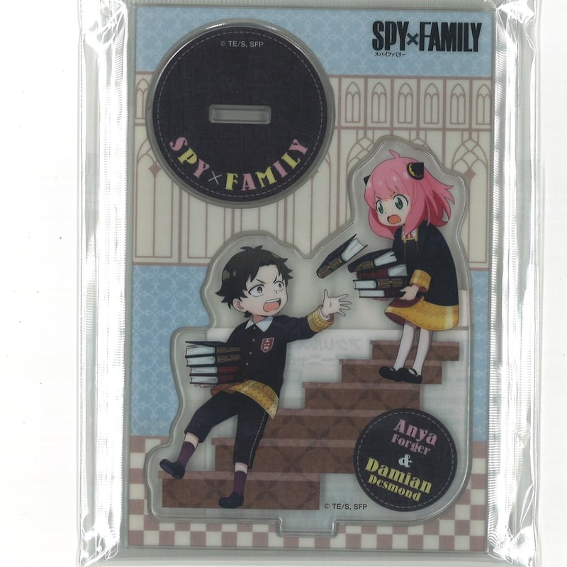 SPY×FAMILY アーニャ ダミアン 原作絵 アクリルスタンド　限定品 SPY×FAMILY アーニャ ダミアン アクリルスタンド 原作絵 限定品