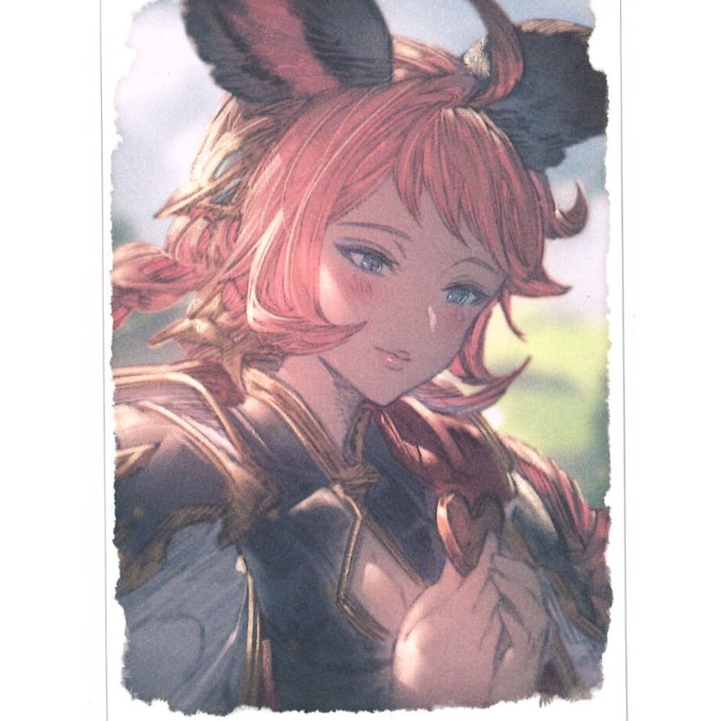 グランブルーファンタジー バレンタインお返し カード 2021 エッセル