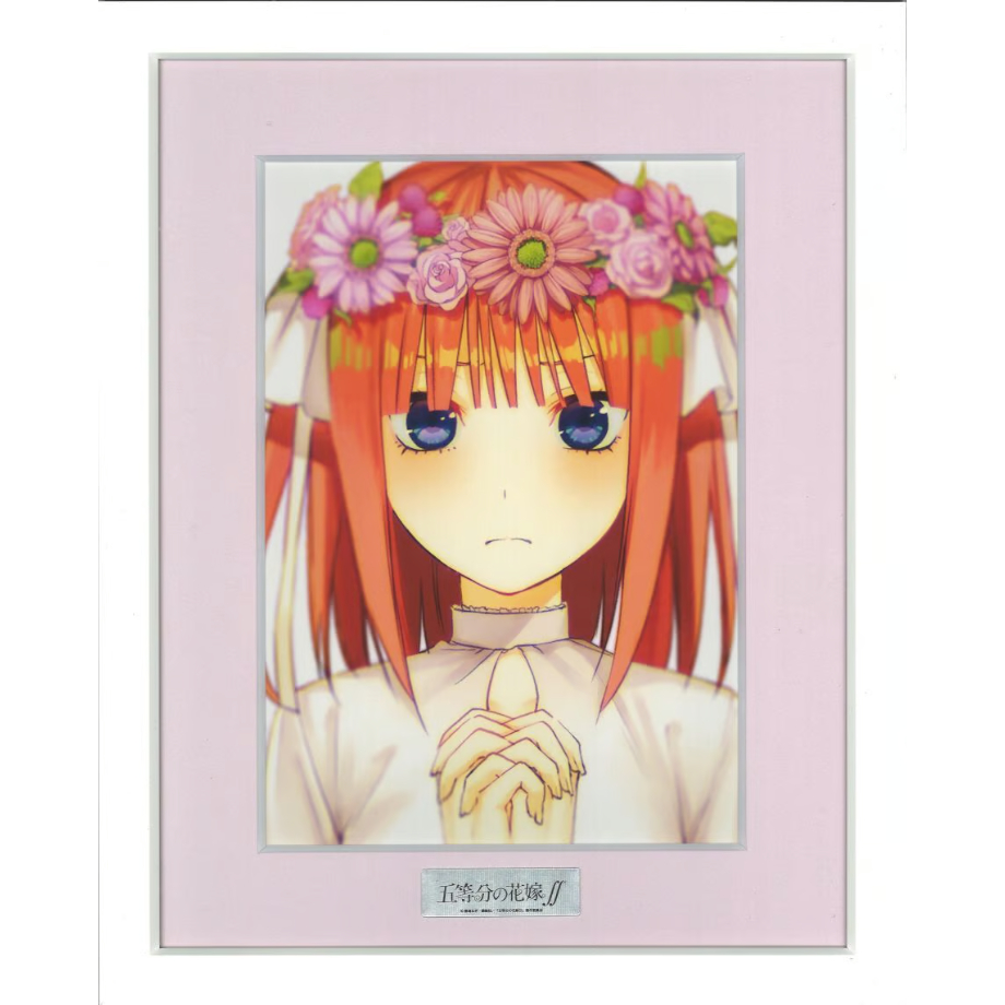 五等分の花嫁∬ A5キャラファイングラフ (ED ver.) 中野二乃 | K-BOOKS