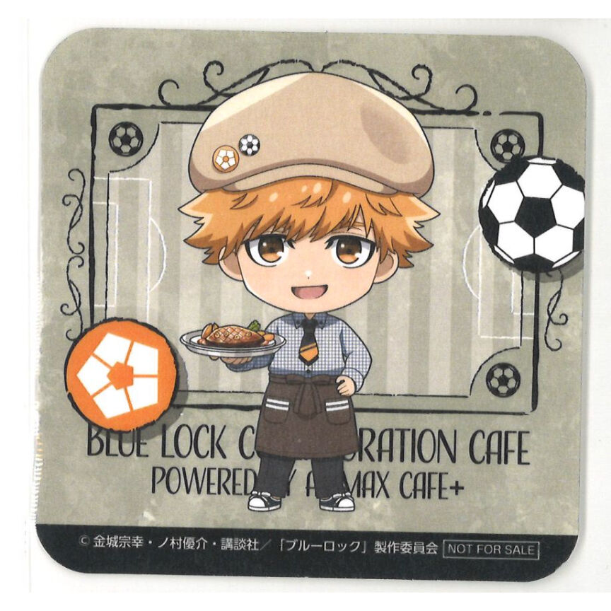 ブルーロックカフェ in AnimaxCafe+ 特典コースター 國神錬介（SD