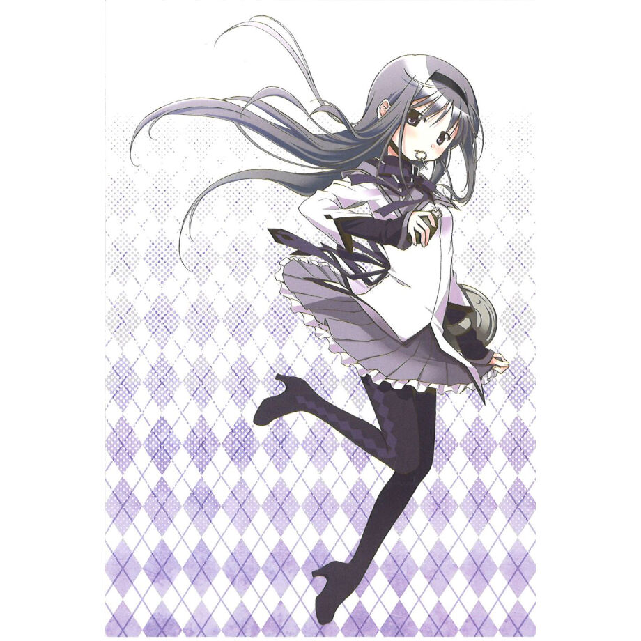 蒼樹うめ展 魔法少女まどか☆マギカ ポストカード 暁美ほむら | K