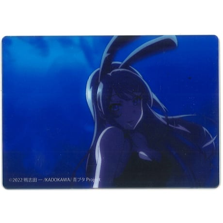 ラメが鮮やかに流れます　「青ブタ展」　青春ブタ野郎シリーズ ラメが鮮やかに流れます 「青ブタ展」 青春ブタ野郎シリーズ