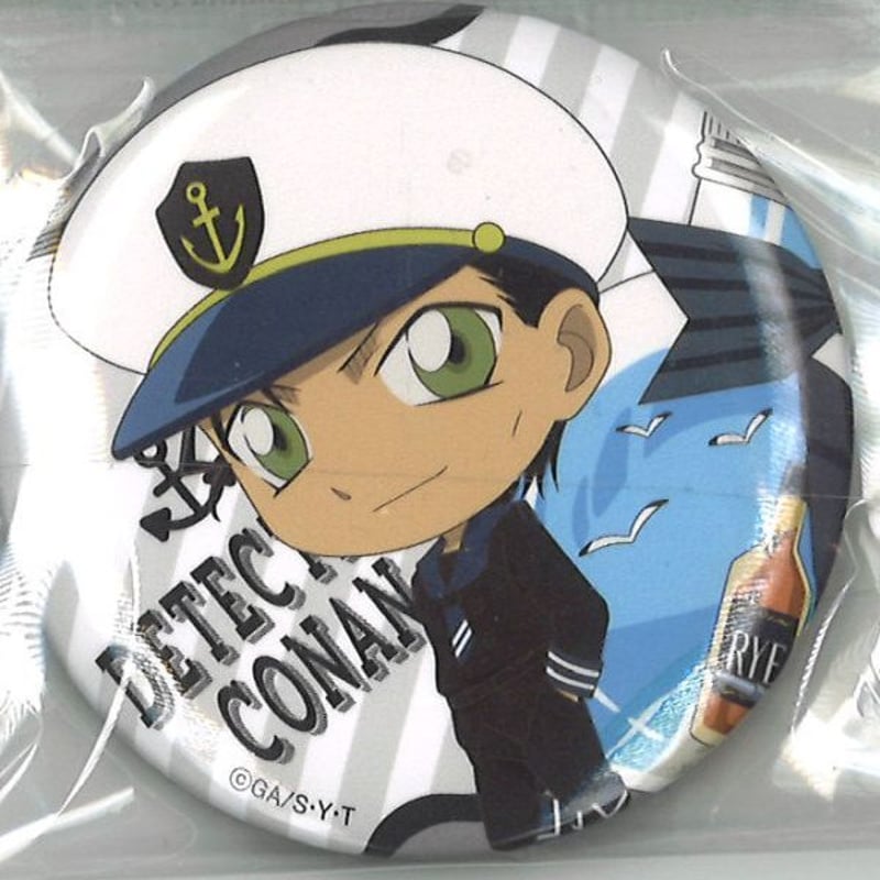 名探偵コナン 缶バッジ 赤井秀一 （水兵） | K-BOOKS 秋葉原