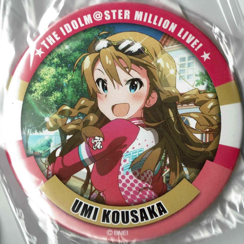 アイドルマスター ミリオンライブ 所恵美 缶バッジ 6th 開催記念展示会 アイドルマスター ミリオンライブ 所恵美 缶バッジ 6th 開催記念